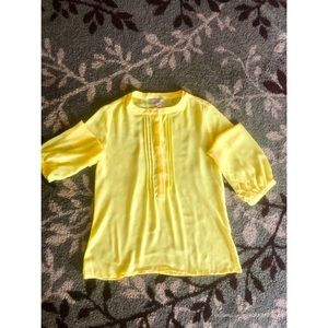 Banana Republic sheer blouse. Small